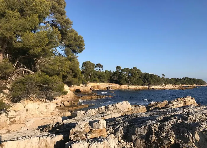 Bel Avec Terrasse, Piscine, Parking Prive Et Club De Tennis, Padel En Sus * 昂蒂布