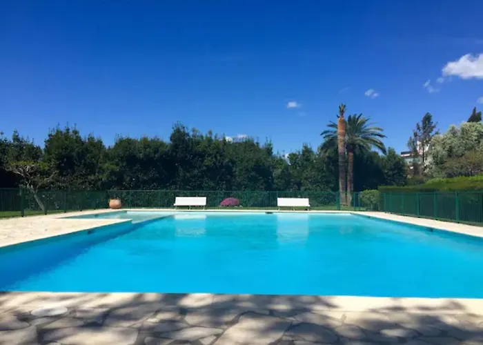 Bel Avec Terrasse, Piscine, Parking Prive Et Club De Tennis, Padel En Sus 公寓 昂蒂布